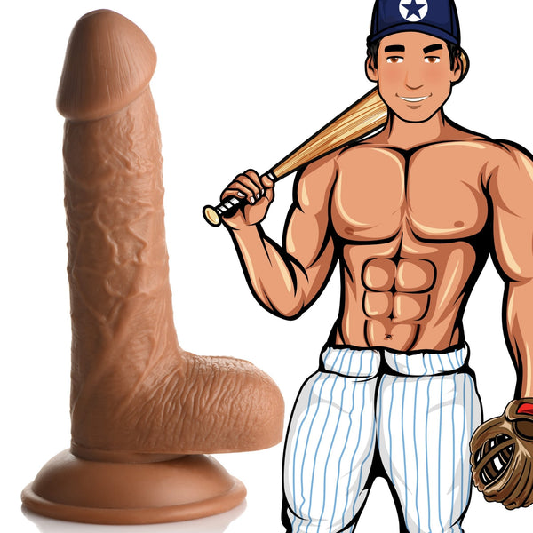 Baseball Brian 7 Inch Dildo - Royal Sins