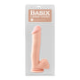 Basix Rubber Works 12 in. Dong With Balls & Suction Cup Beige - Royal Sins