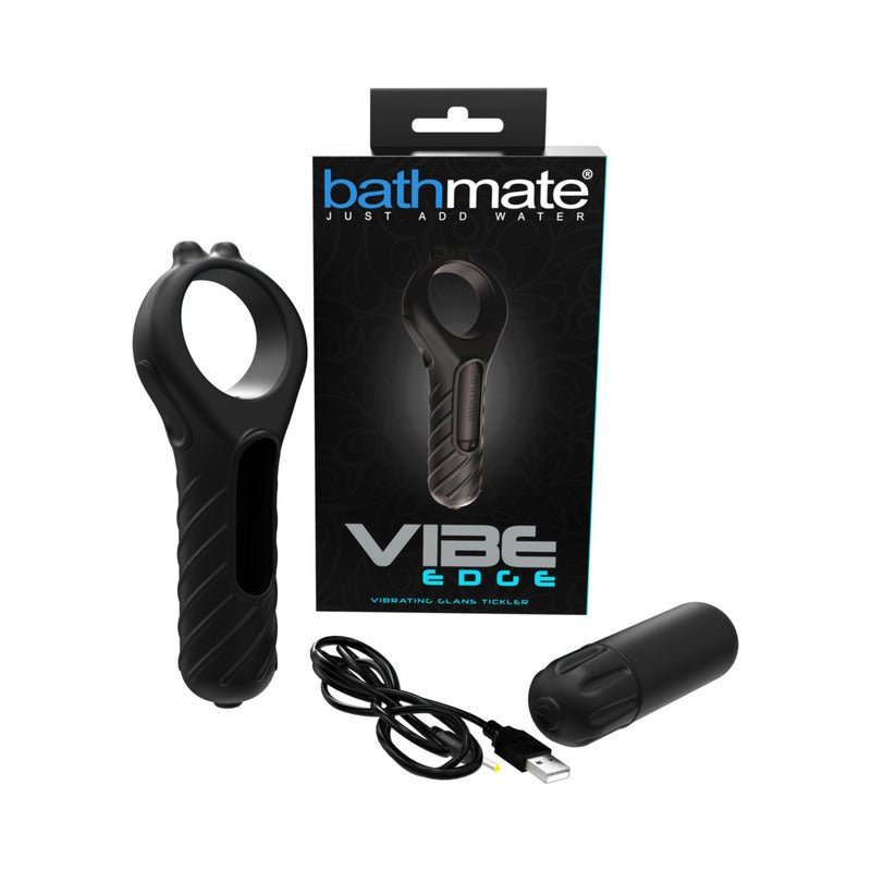 Bathmate Vibe Edge Vibrating Glands Tickler - Royal Sins