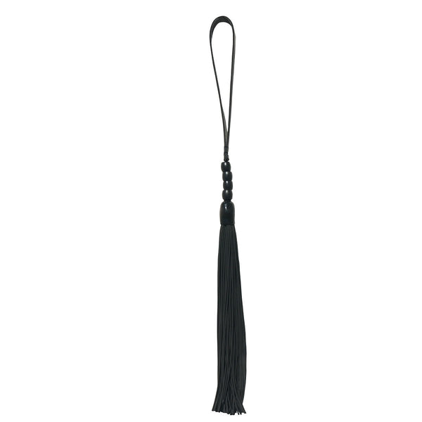 Beaded Noir Flogger - Royal Sins