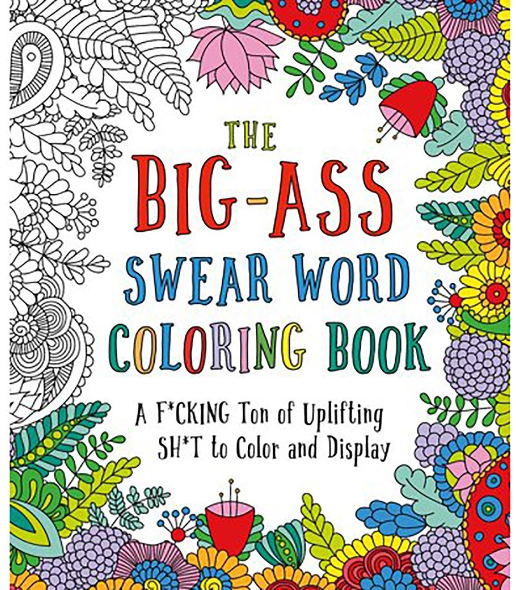 Big Ass Swear Word Coloring Book - Royal Sins