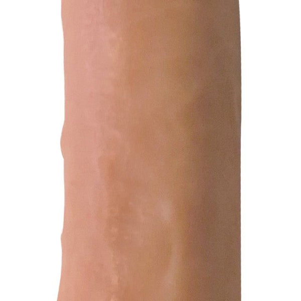 Big Shot Vibrating Remote Control Silicone Dildo - 9 Inch - Royal Sins