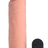 Big Shot Vibrating Remote Control Silicone Dildo - 9 Inch - Royal Sins