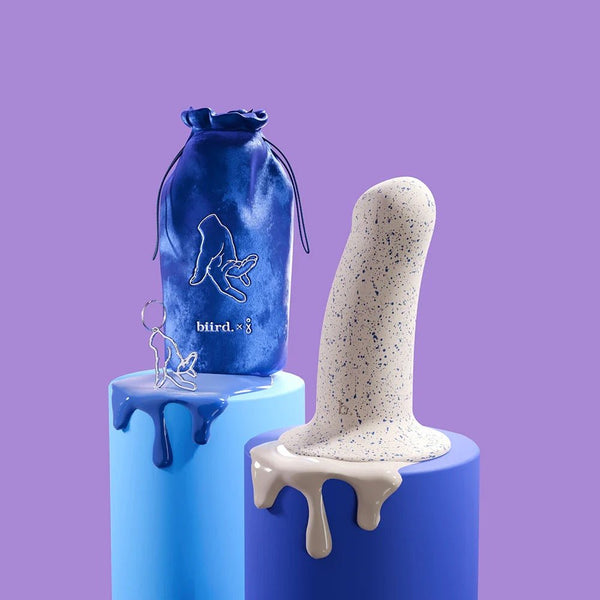 Biird Boo 5.5 in. Soft Silicone Dildo with Suction Cup Base - Jouissance Club Edition - Royal Sins