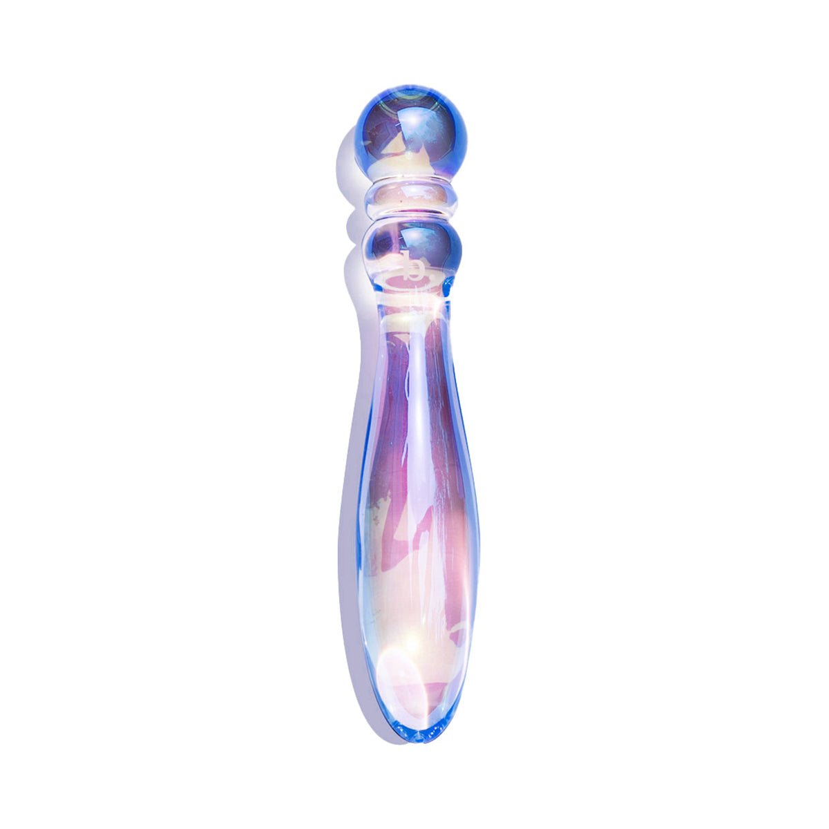 Biird Cecii Beaded Glass Dildo - Royal Sins