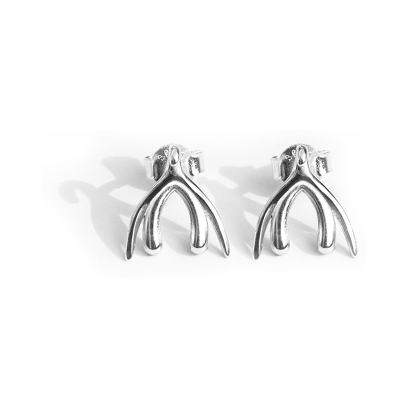 Biird Clit Earrings Silver - Royal Sins