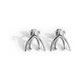Biird Clit Earrings Silver - Royal Sins