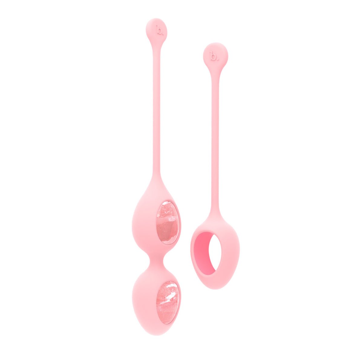 Biird Yonii 2 - Piece Rose Quartz Eggs Set - Royal Sins