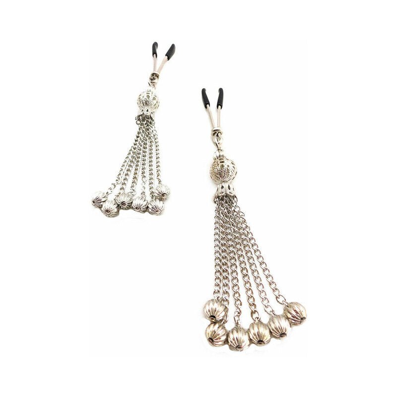 Bijoux de Nip Chain Tassel Nipple Clamps - Royal Sins