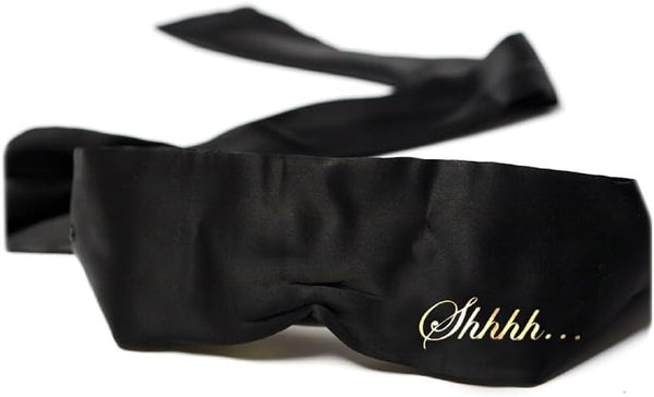 Bijoux Indiscrets Shhh Satin Blindfold - Royal Sins