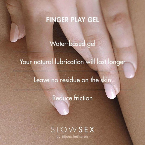 Bijoux Indiscrets Slow Sex Finger Play Gel - Royal Sins