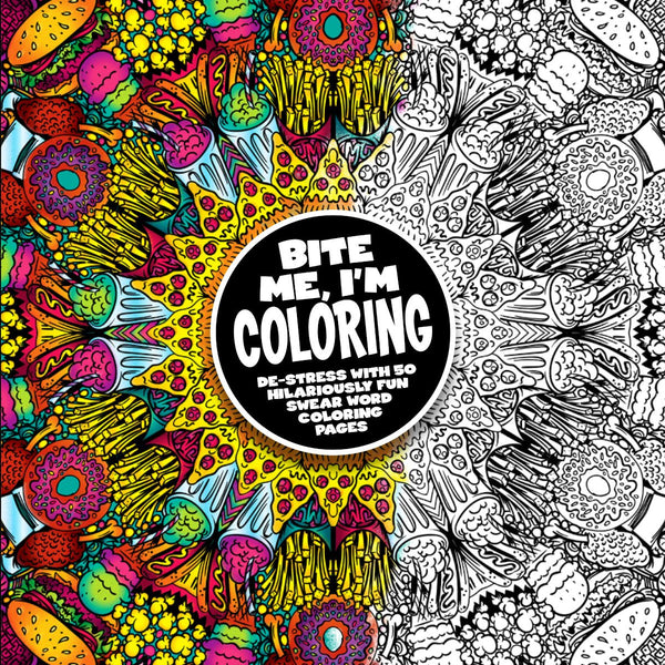BITE ME, I'm Coloring Book - Royal Sins