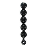 Black Baller Anal Beads - Royal Sins