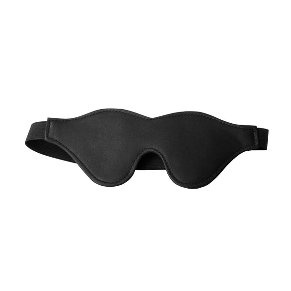 Black Fleece Lined Blindfold - Royal Sins