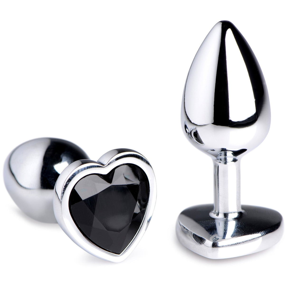 Black Heart Gem Anal Plug - Small - Royal Sins