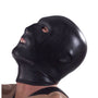 Black Hood with Eye Mouth and Nose Holes - Royal Sins