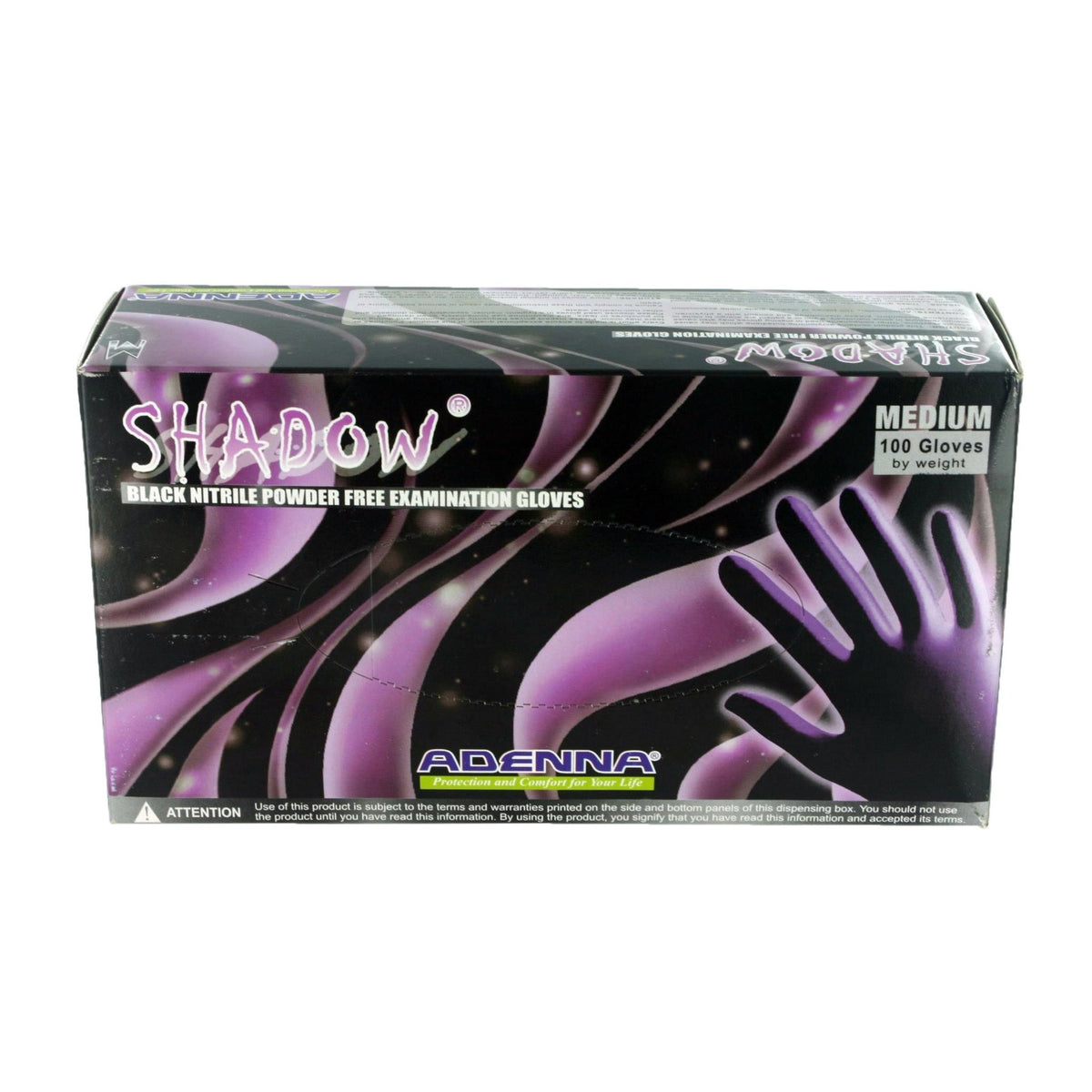 Black Nitrile Examination Gloves - Large - 100 count - Royal Sins