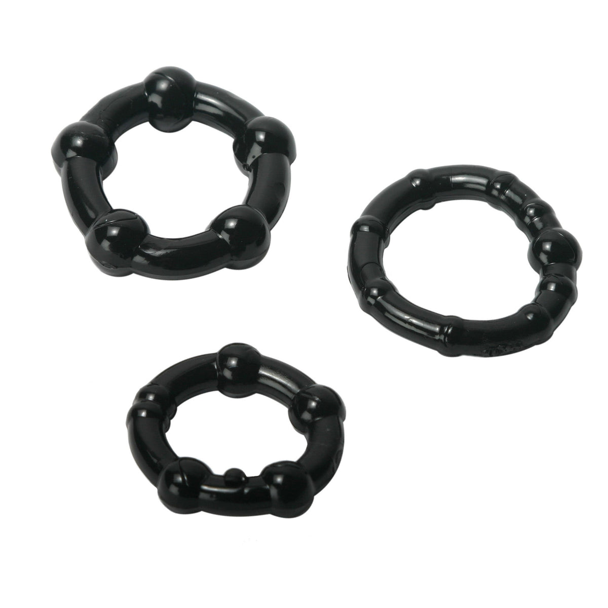 Black Performance Erection Rings - Packaged - Royal Sins