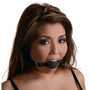 Black Silicone Ball Gag - Royal Sins