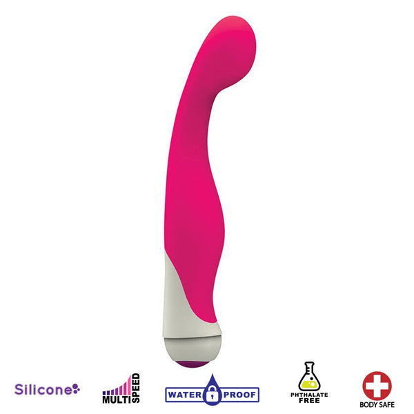 Blair 7 Speed Silicone G - Spot Vibrator - Pink - Royal Sins