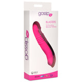 Blaster 7X Thrusting Silicone Vibrator - Pink - Royal Sins