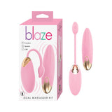 Blaze Dual Massager Kit Pink - Royal Sins