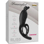 Bliss Humingbird Vibrating Cock Ring With Clit And Anal Stimulators Black - Royal Sins