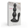 Bliss Tail Spin Beaded Anal Vibe Black - Royal Sins