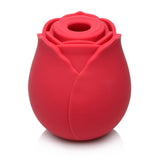 Bloomgasm 10X Wild Rose Silicone Suction Clit Stimulator Red - Royal Sins