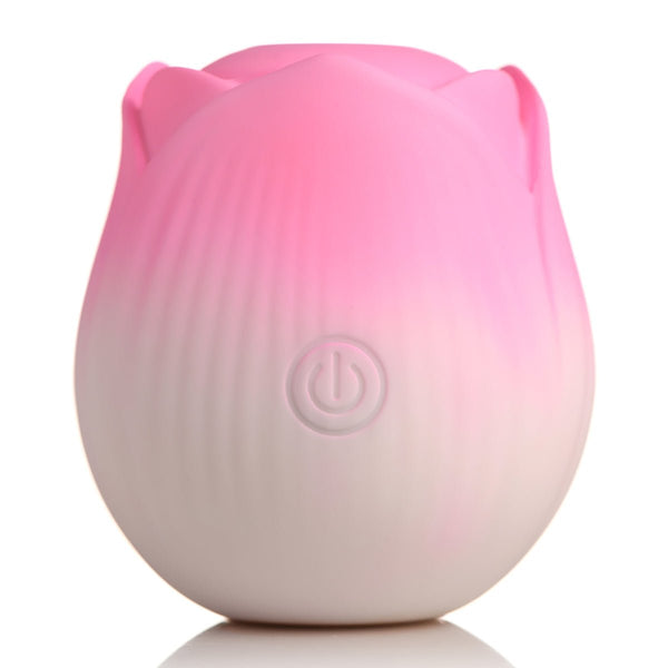 Bloomgasm Pulsing Petals Throbbing Rose Stimulator Pink - Royal Sins