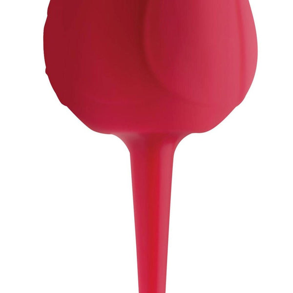 Bloomgasm Rose Buzz 7X Silicone Clit Stimulator and Vibrator - Royal Sins