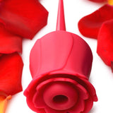 Bloomgasm Rose Buzz 7X Silicone Clit Stimulator and Vibrator - Royal Sins