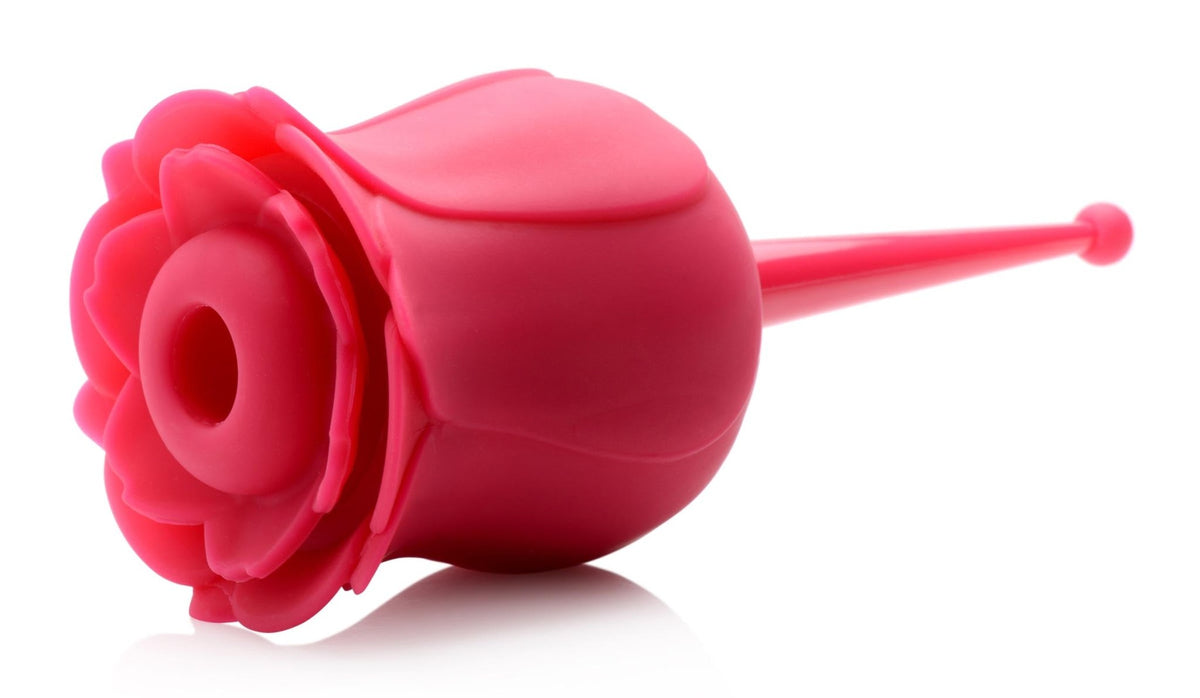 Bloomgasm Rose Buzz 7X Silicone Clit Stimulator and Vibrator - Royal Sins