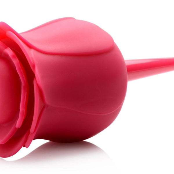 Bloomgasm Rose Buzz 7X Silicone Clit Stimulator and Vibrator - Royal Sins