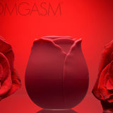 Bloomgasm Wild Rose 10X Silicone Clit Stimulator - Royal Sins