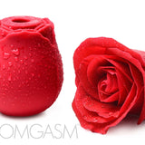 Bloomgasm Wild Rose 10X Silicone Clit Stimulator - Royal Sins