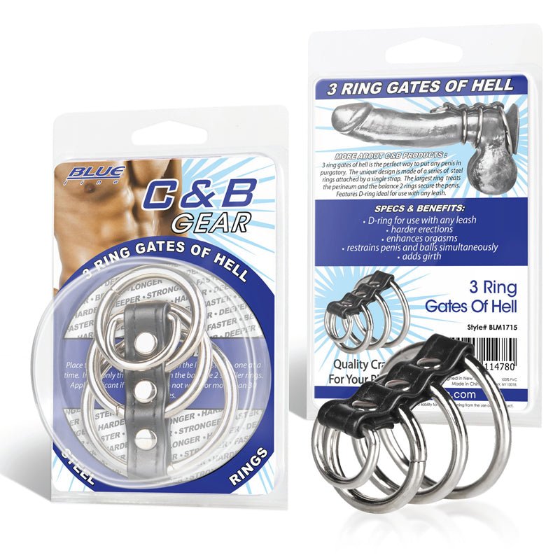 Blue Line C&B Gear 3 Ring Gates of Hell - Royal Sins