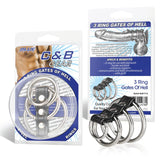 Blue Line C&B Gear 3 Ring Gates of Hell - Royal Sins