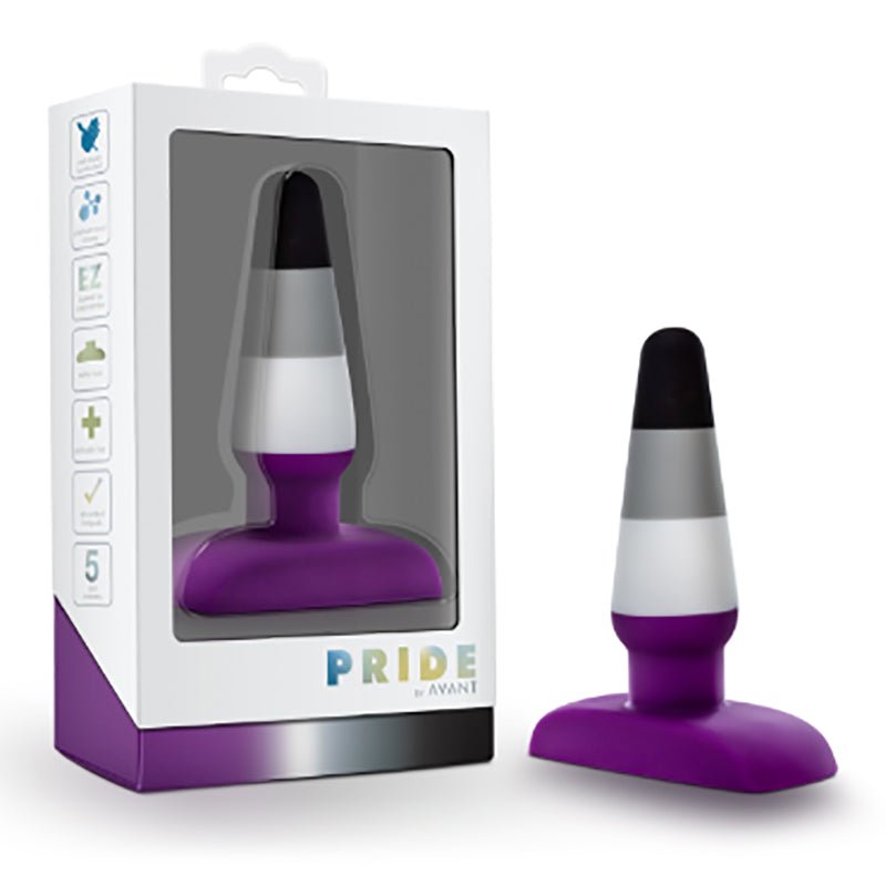 Blush Avant Pride P7 Ace Silicone Anal Plug - Royal Sins