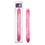 Blush B Yours 18 in. Double Dildo Red - Royal Sins