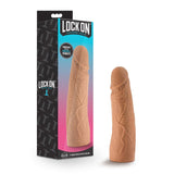Blush Lock On Realistic 7 in. Lock On Dildo Tan - Royal Sins