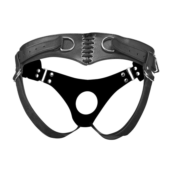 Bodice Corset Style Strap On Harness - Royal Sins
