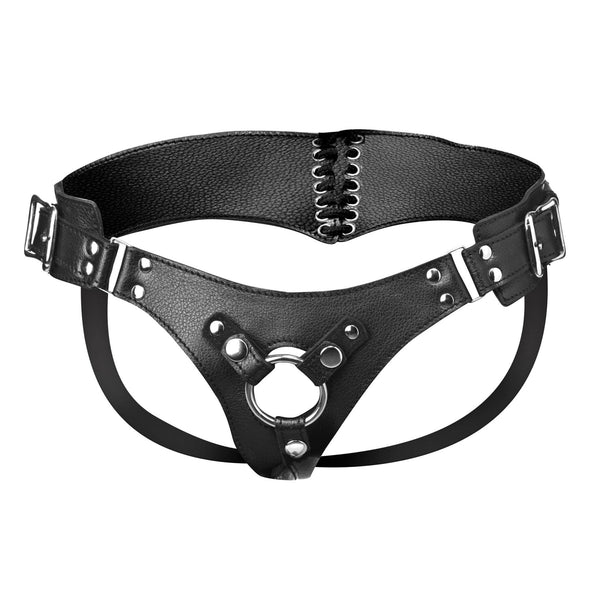 Bodice Corset Style Strap On Harness - Royal Sins