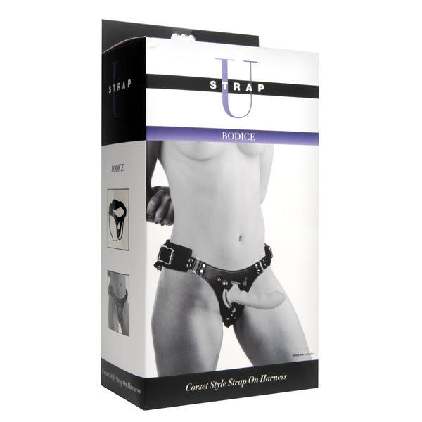Bodice Corset Style Strap On Harness - Royal Sins