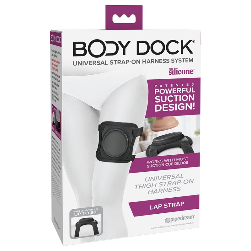 Body Dock Lap Strap Silicone Strap - On Thigh Harness - Royal Sins