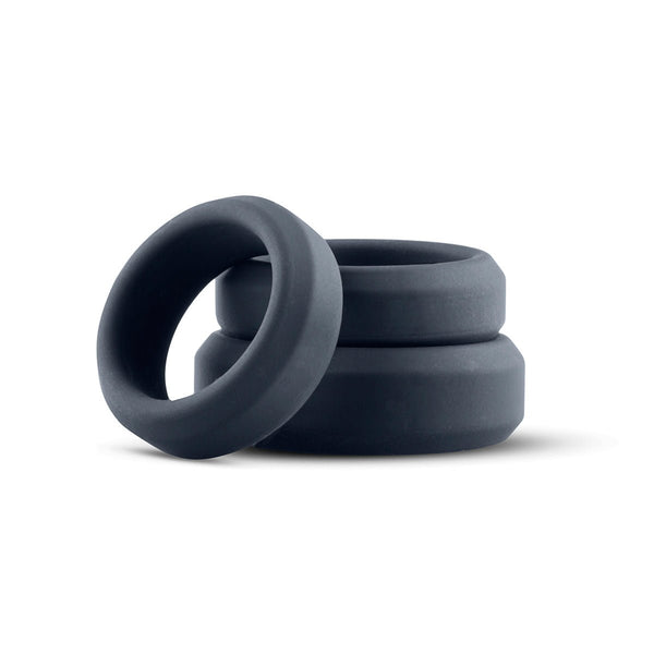 Boners 3pc Cock Ring Set - Royal Sins