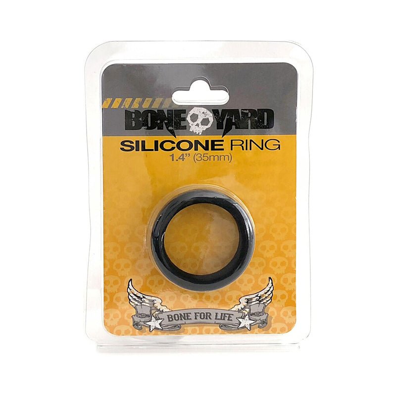 Boneyard Silicone Ring 35mm Black - Royal Sins