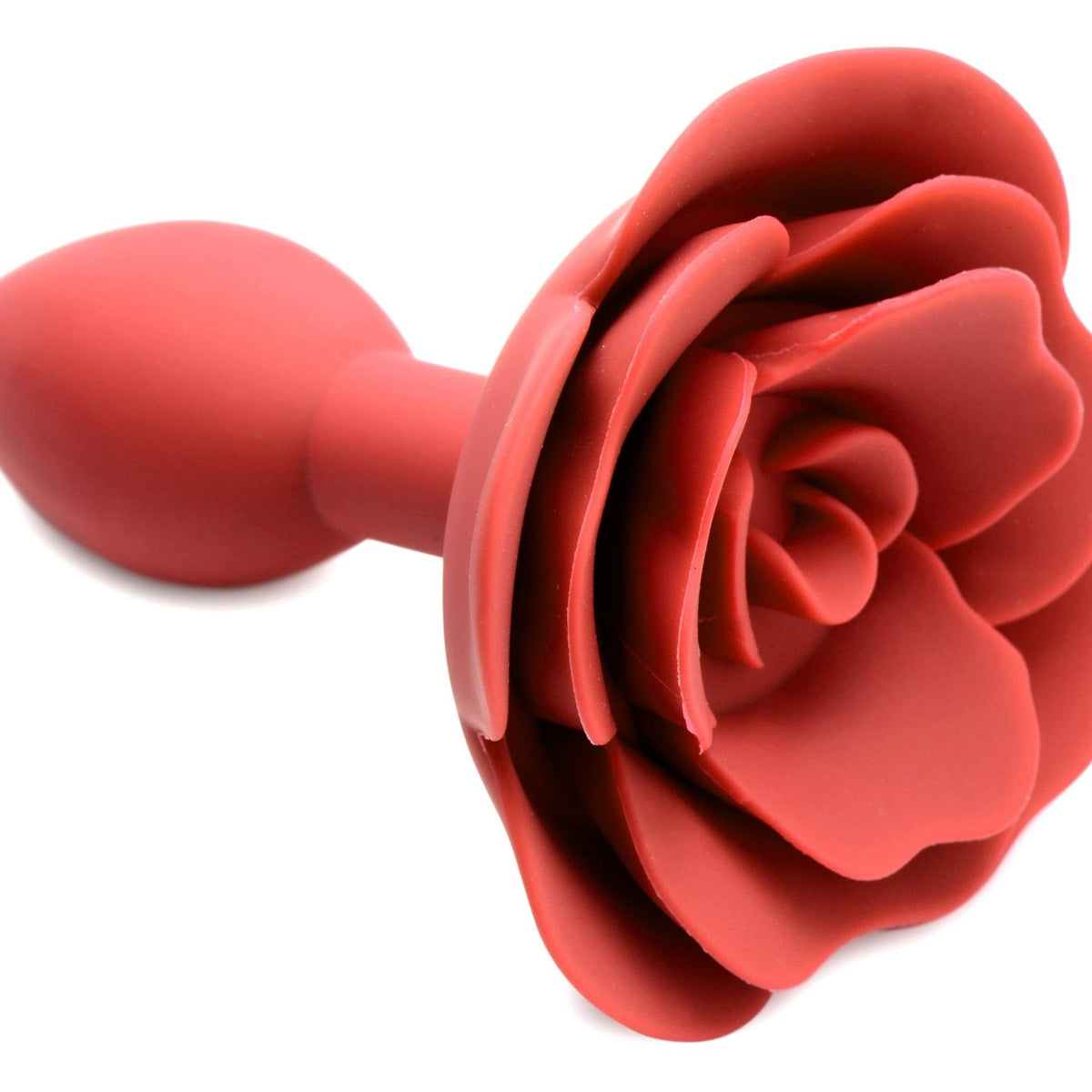 Booty Bloom Silicone Rose Anal Plug - Small - Royal Sins