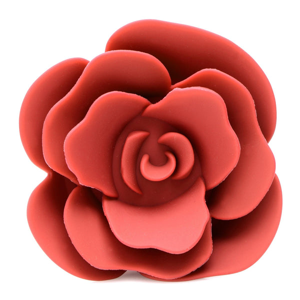 Booty Bloom Silicone Rose Anal Plug - Small - Royal Sins