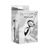 Booty Sparks Clear Gem Anal Plug S - Royal Sins